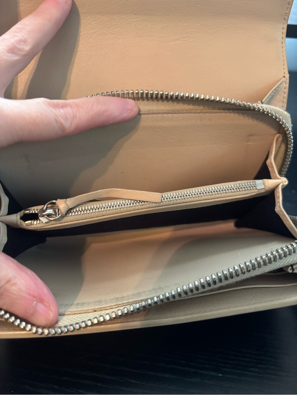 Authentic Balenciaga Papier Leather Envelope Continental Wallet WOC Ready - Picture 10 of 12